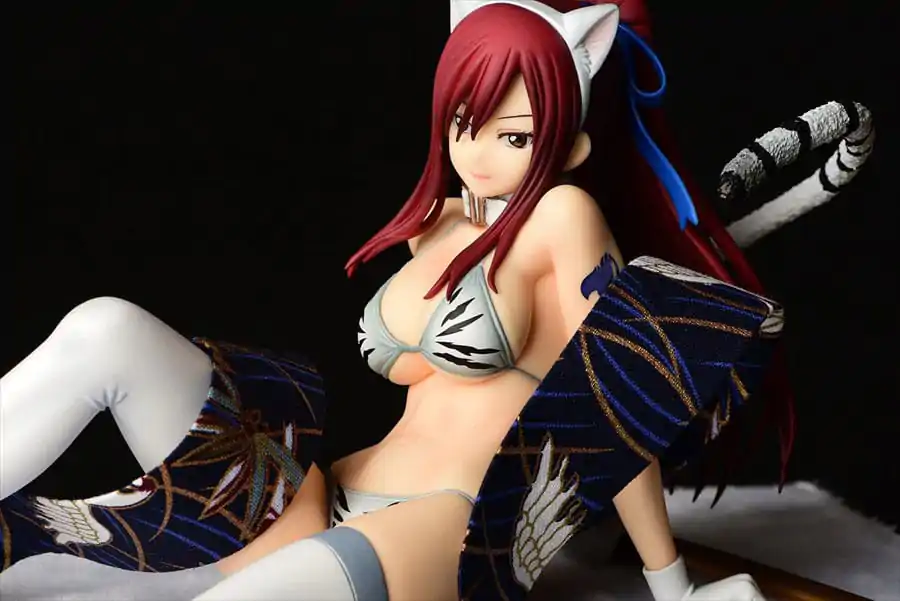 Fairy Tail kip 1/6 Erza Scarlet - White Tiger CAT Gravure_Style 13 cm fotografija proizvoda