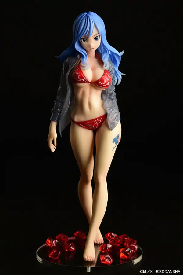 Fairy Tail kip 1/6 Jubia Lokser Gravure_Stylesee-through mokra majica Crveni bikini!! 25 cm fotografija proizvoda
