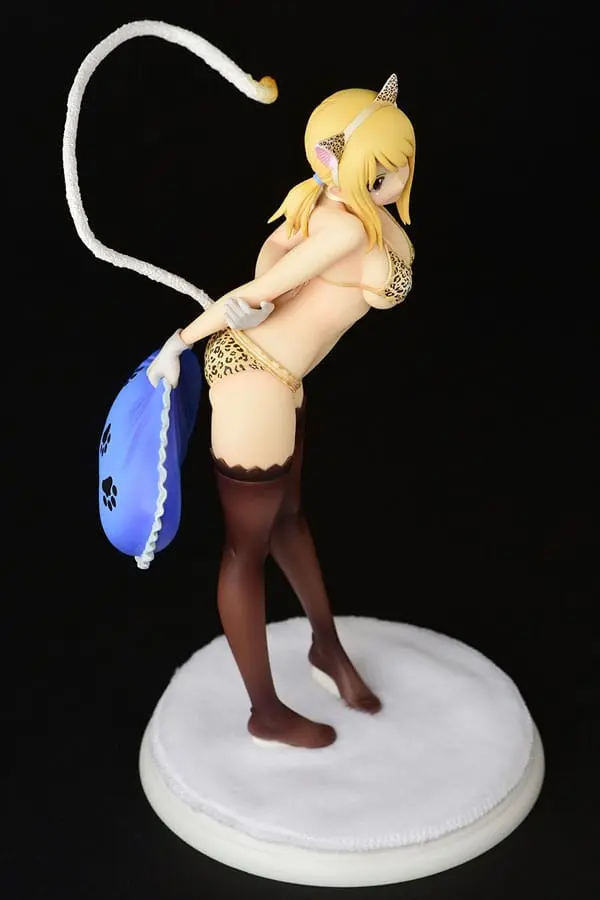 Fairy Tail Kip 1/6 Lucy Heartfilia - Leopard print CAT Gravure_Style 25 cm fotografija proizvoda