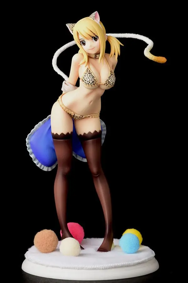 Fairy Tail Kip 1/6 Lucy Heartfilia - Leopard print CAT Gravure_Style 25 cm fotografija proizvoda