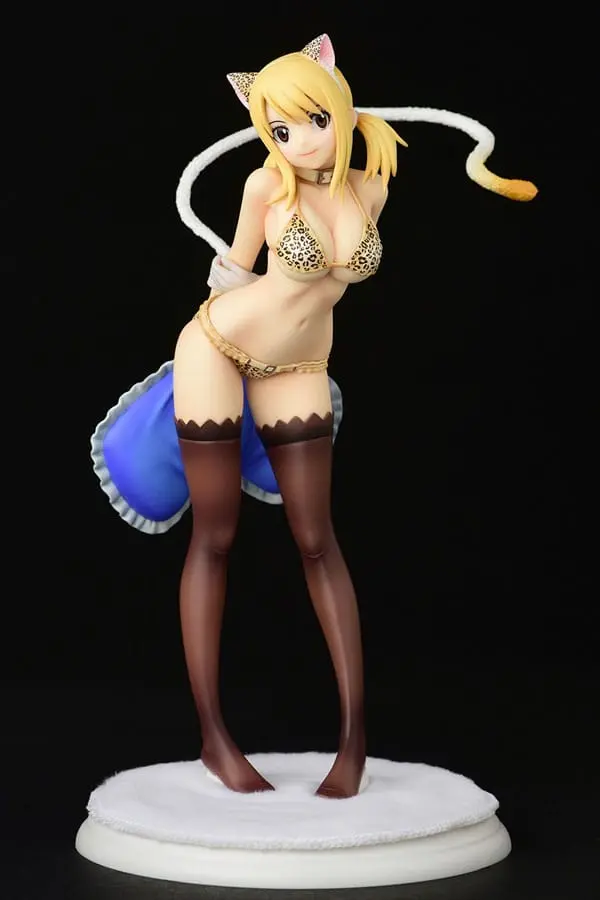 Fairy Tail Kip 1/6 Lucy Heartfilia - Leopard print CAT Gravure_Style 25 cm fotografija proizvoda