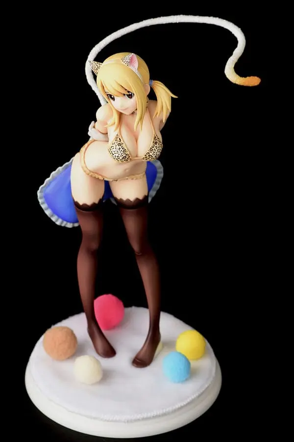 Fairy Tail Kip 1/6 Lucy Heartfilia - Leopard print CAT Gravure_Style 25 cm fotografija proizvoda