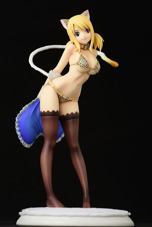 Fairy Tail Kip 1/6 Lucy Heartfilia - Leopard print CAT Gravure_Style 25 cm fotografija proizvoda