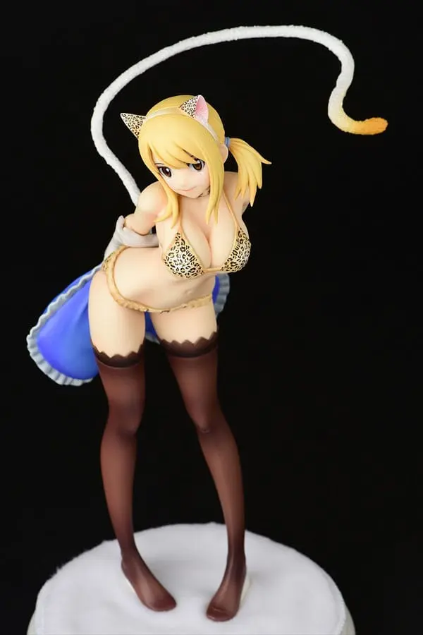 Fairy Tail Kip 1/6 Lucy Heartfilia - Leopard print CAT Gravure_Style 25 cm fotografija proizvoda