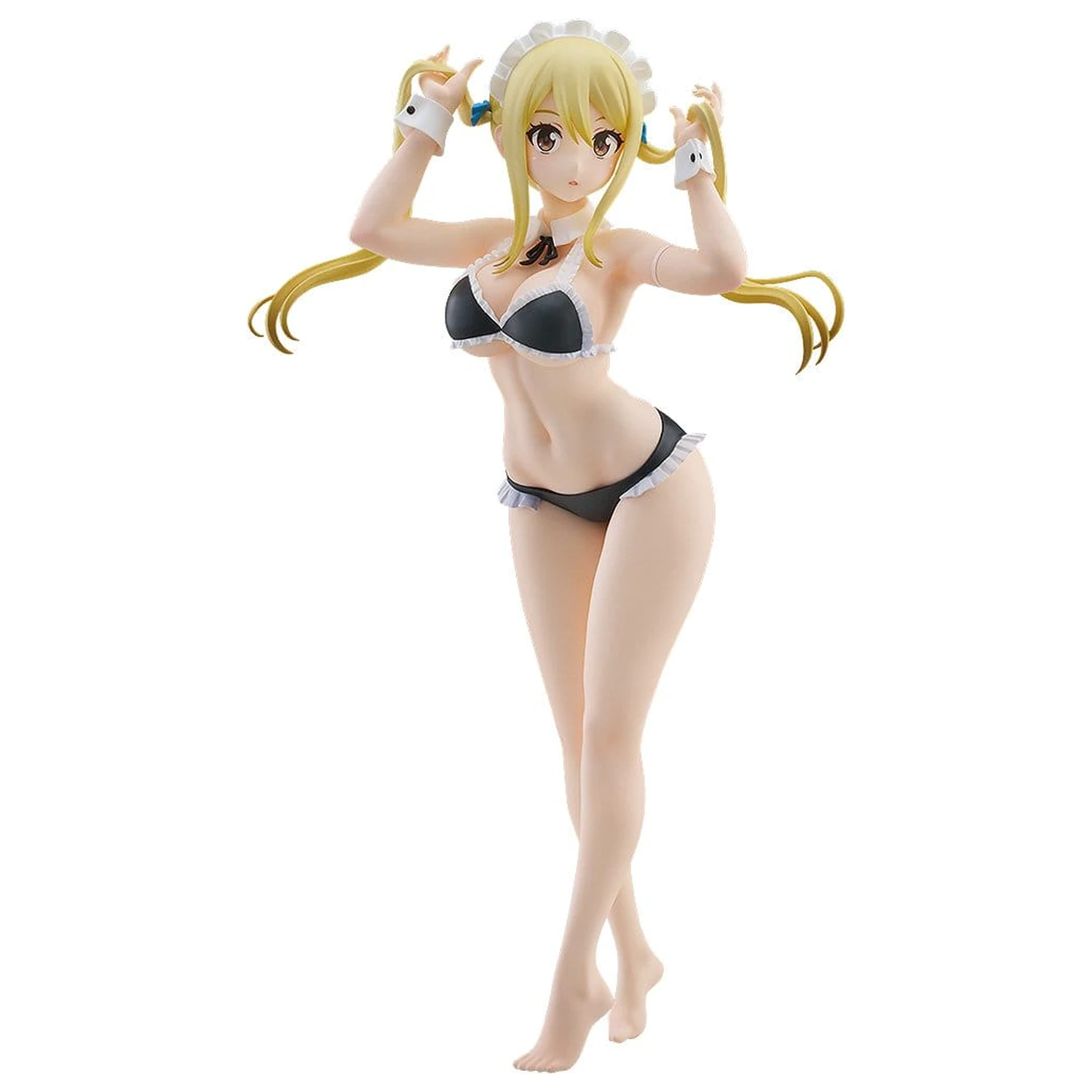 Fairy Tail 100 Years Quest Beach Queens Pop Up Parade PVC Statua Lucy Heartfilia: Virgo Form Swimsuit Ver. L Veličina 23 cm fotografija proizvoda