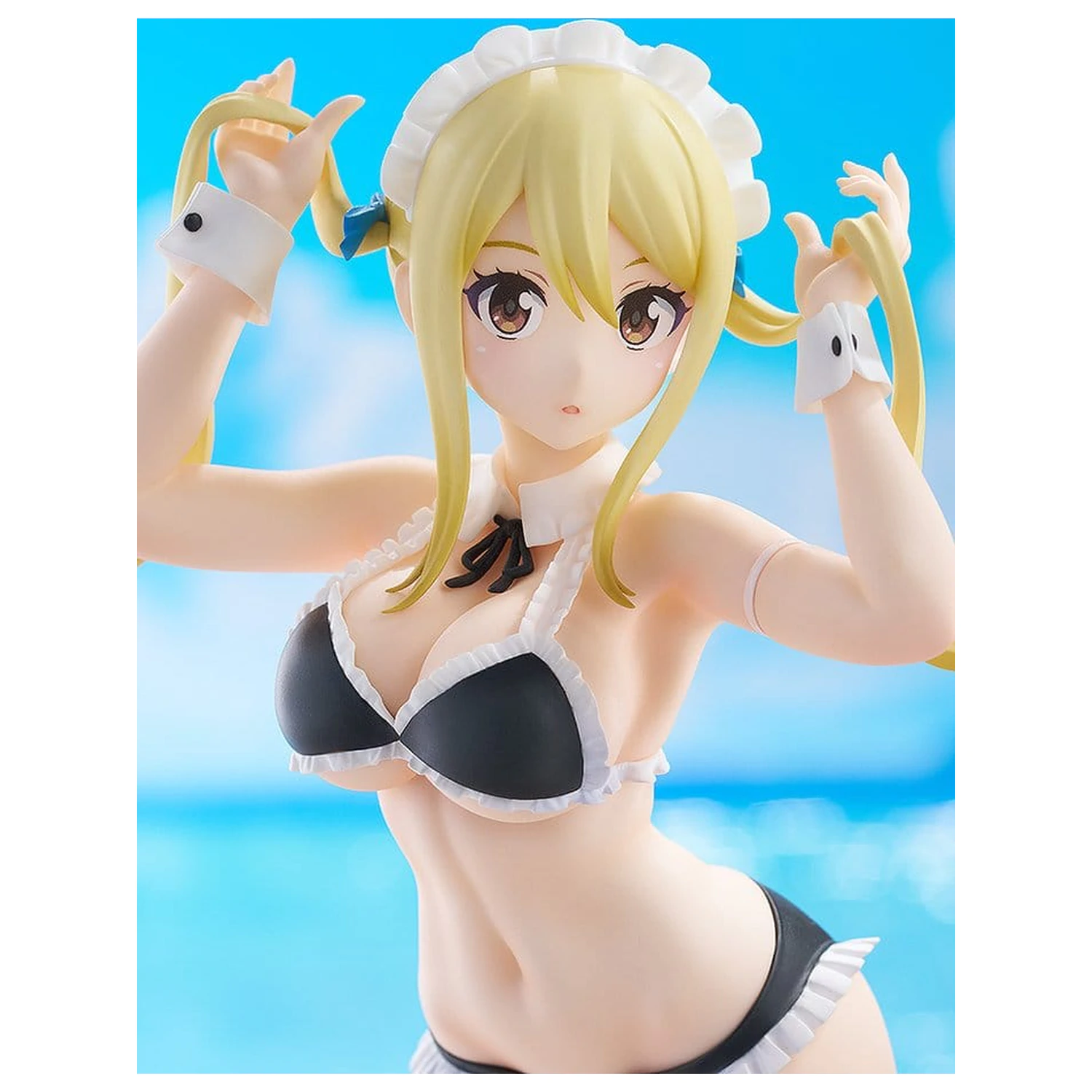 Fairy Tail 100 Years Quest Beach Queens Pop Up Parade PVC Statua Lucy Heartfilia: Virgo Form Swimsuit Ver. L Veličina 23 cm fotografija proizvoda