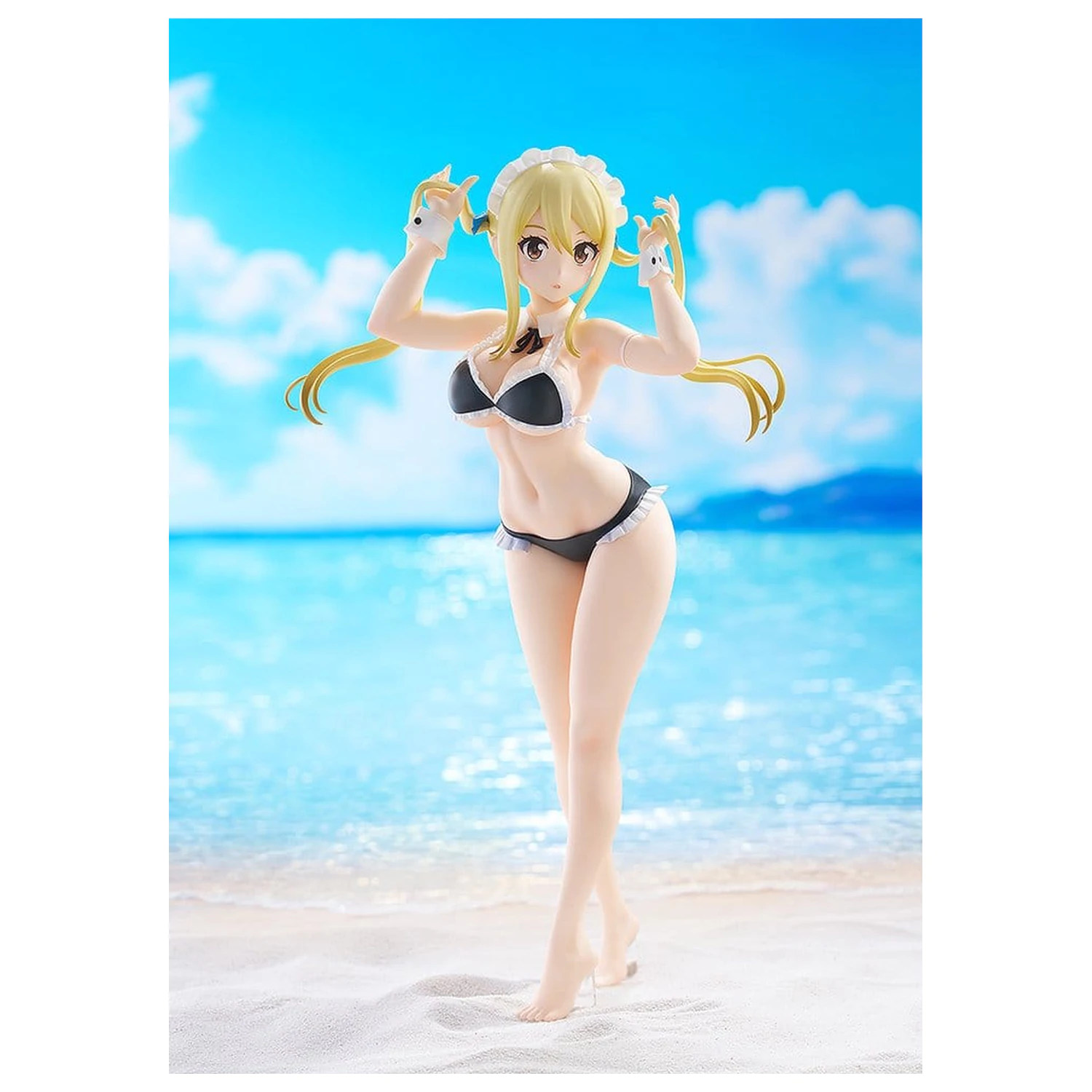 Fairy Tail 100 Years Quest Beach Queens Pop Up Parade PVC Statua Lucy Heartfilia: Virgo Form Swimsuit Ver. L Veličina 23 cm fotografija proizvoda