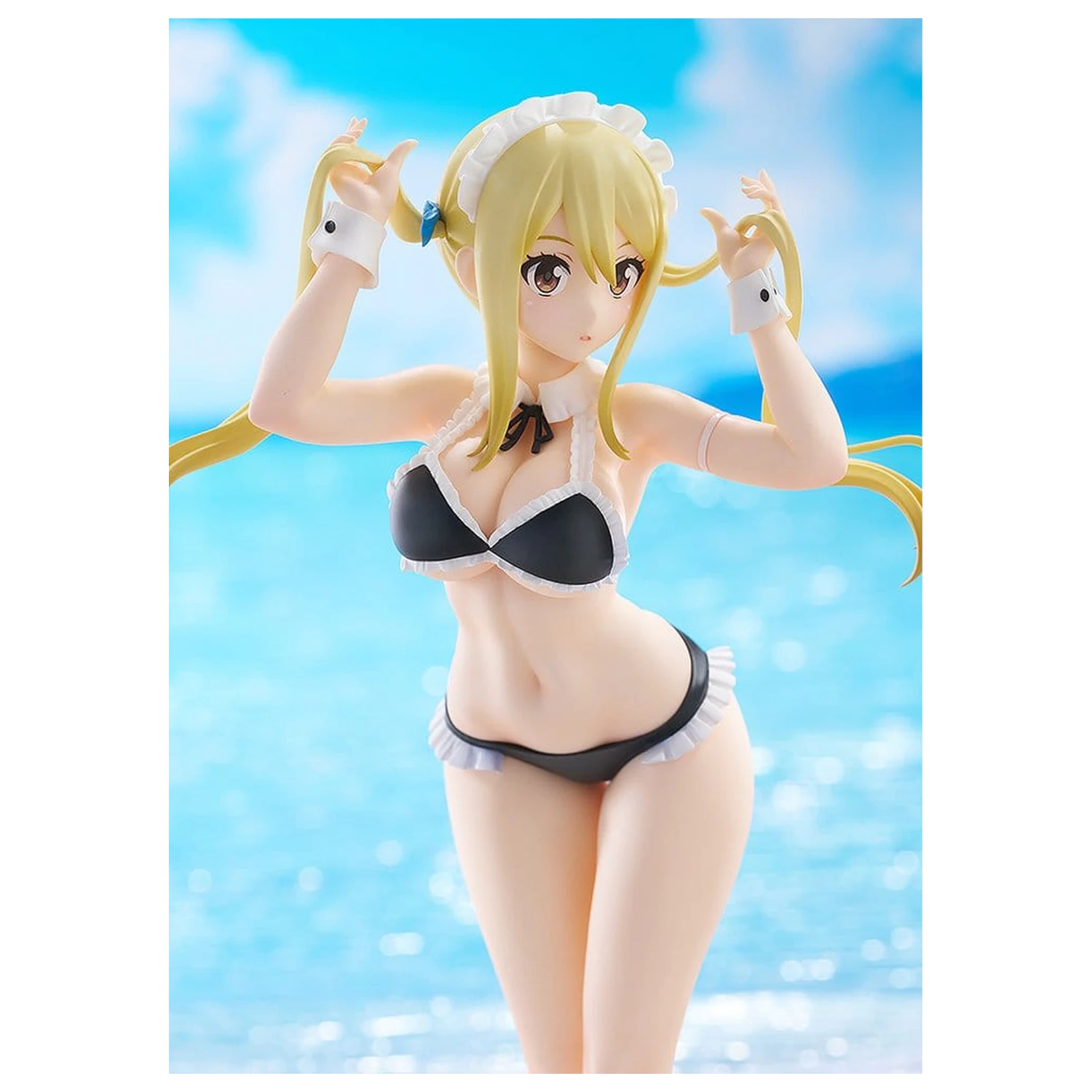 Fairy Tail 100 Years Quest Beach Queens Pop Up Parade PVC Statua Lucy Heartfilia: Virgo Form Swimsuit Ver. L Veličina 23 cm fotografija proizvoda