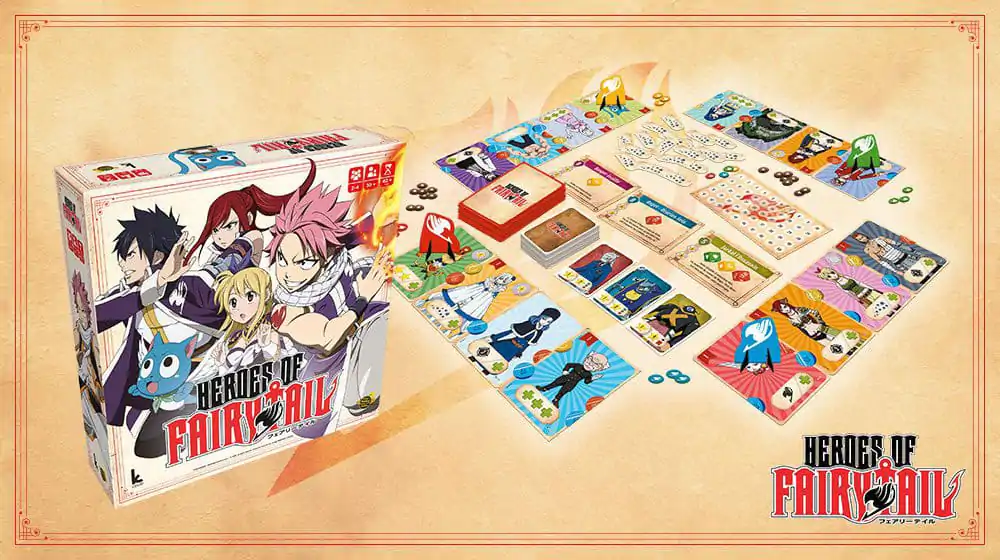 Fairy Tail Card Game Heroes of Fairy Tail Igra s kartama fotografija proizvoda