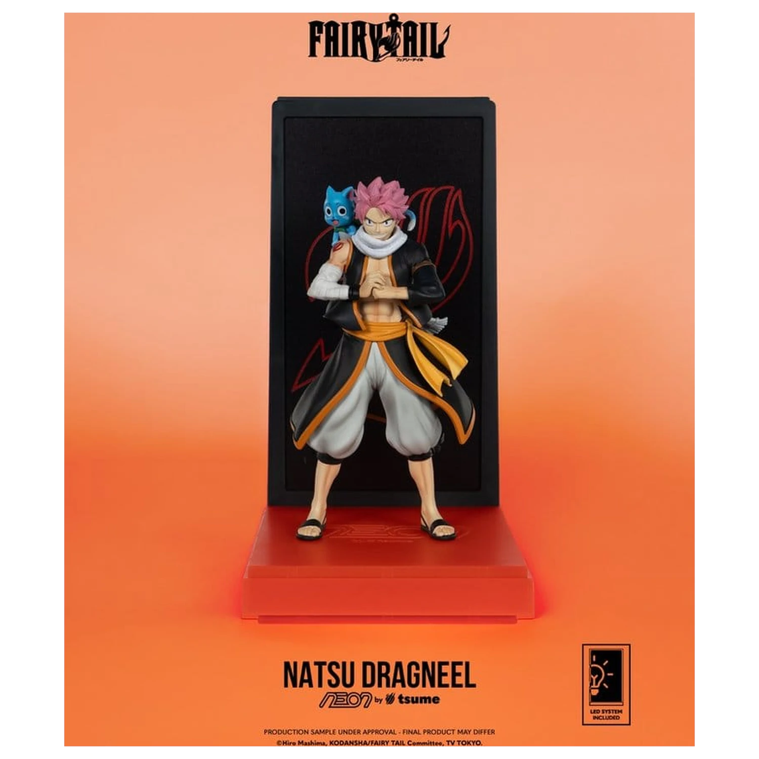 Fairy Tail Neon figura 1/9 Natsu Dragneel 25 cm fotografija proizvoda