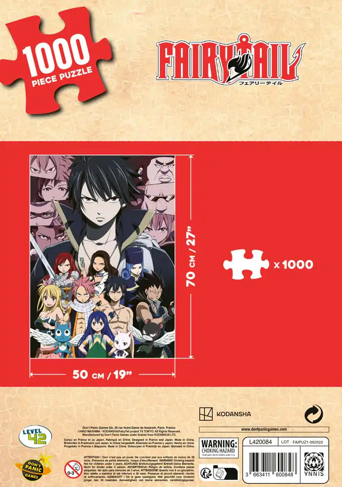 Fairy Tail Puzzle The Guild (1000 dijelova) fotografija proizvoda