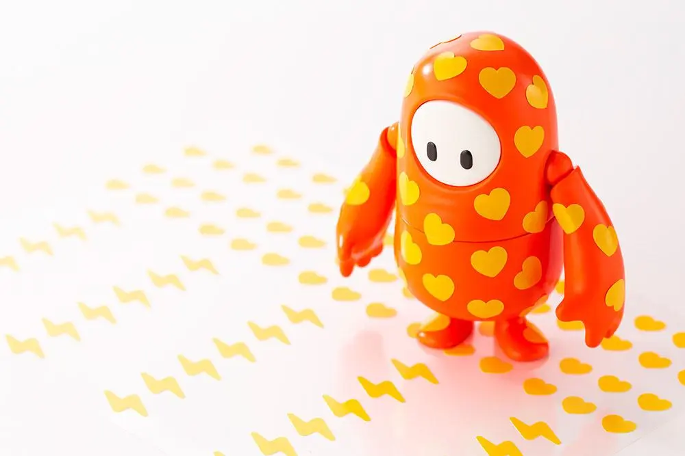 Fall Guys: Ultimate Knockout akcijska figura 1/20 Legendary Edition Orangeade / Golden Chicken Costume 8 cm fotografija proizvoda