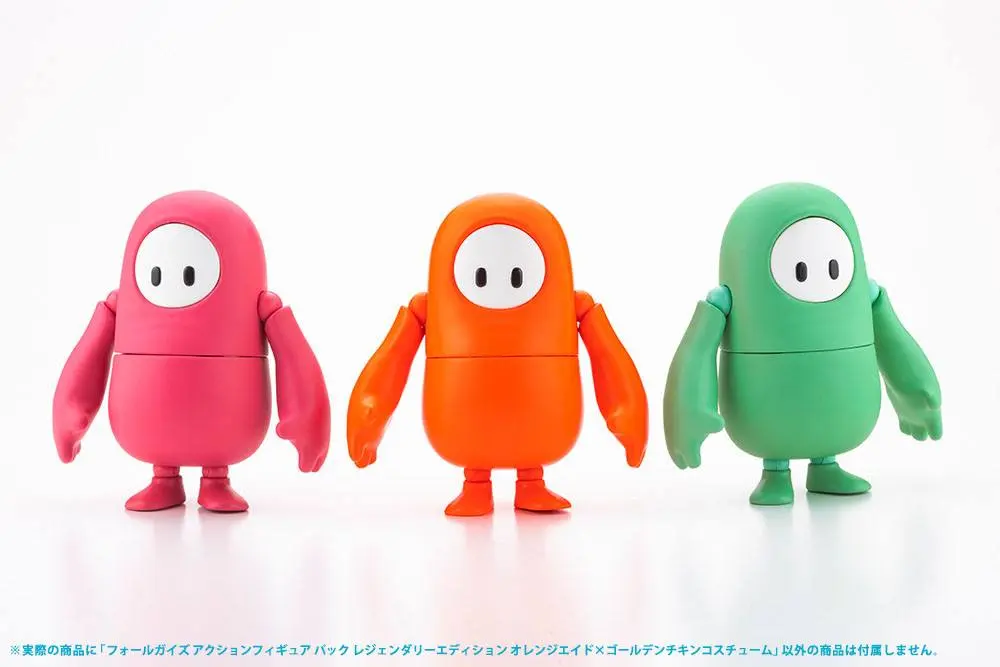 Fall Guys: Ultimate Knockout akcijska figura 1/20 Legendary Edition Orangeade / Golden Chicken Costume 8 cm fotografija proizvoda