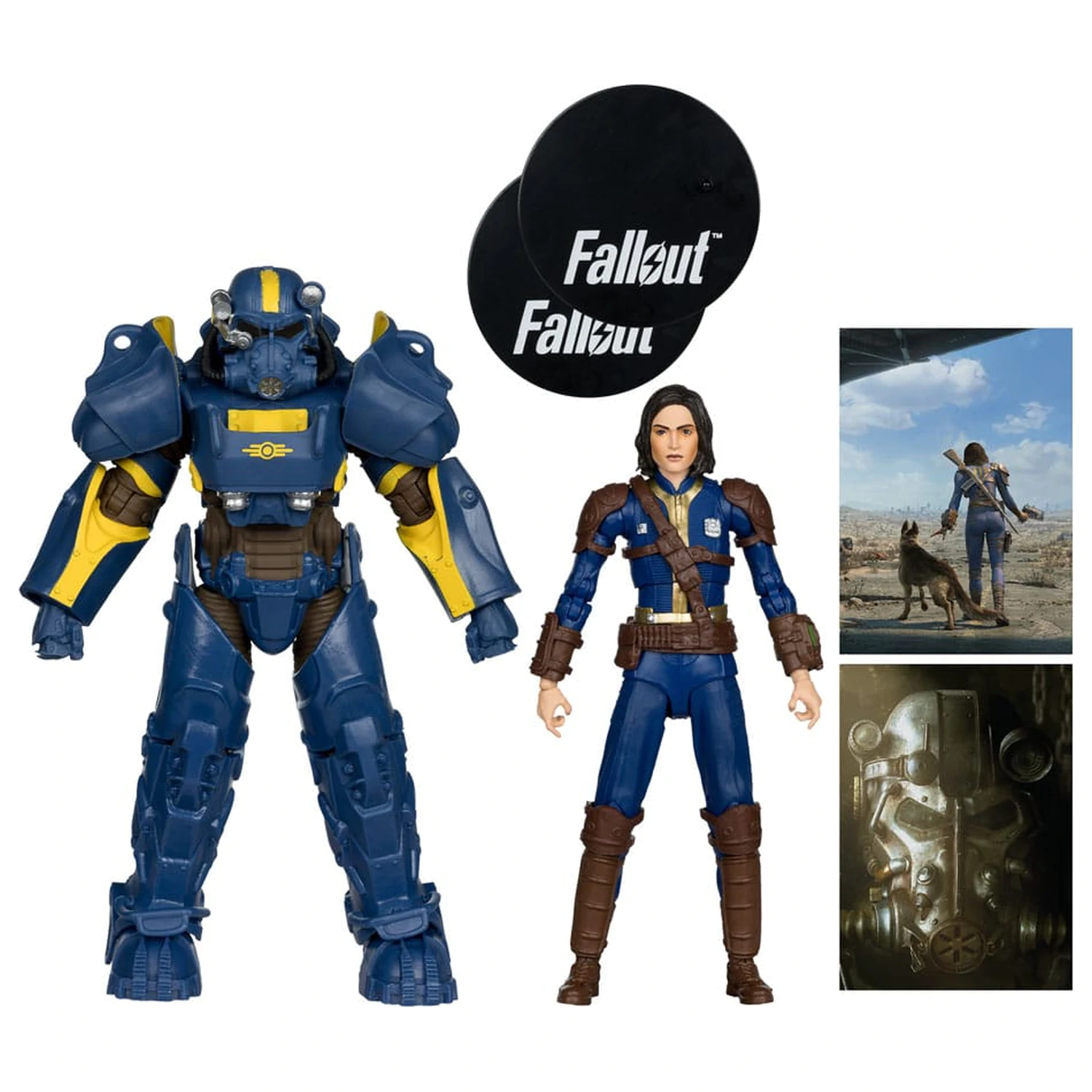 Fallout 4 kipić pakiranje od 2 komada T-60 Vault Tec & Sole Survivor 18 cm fotografija proizvoda