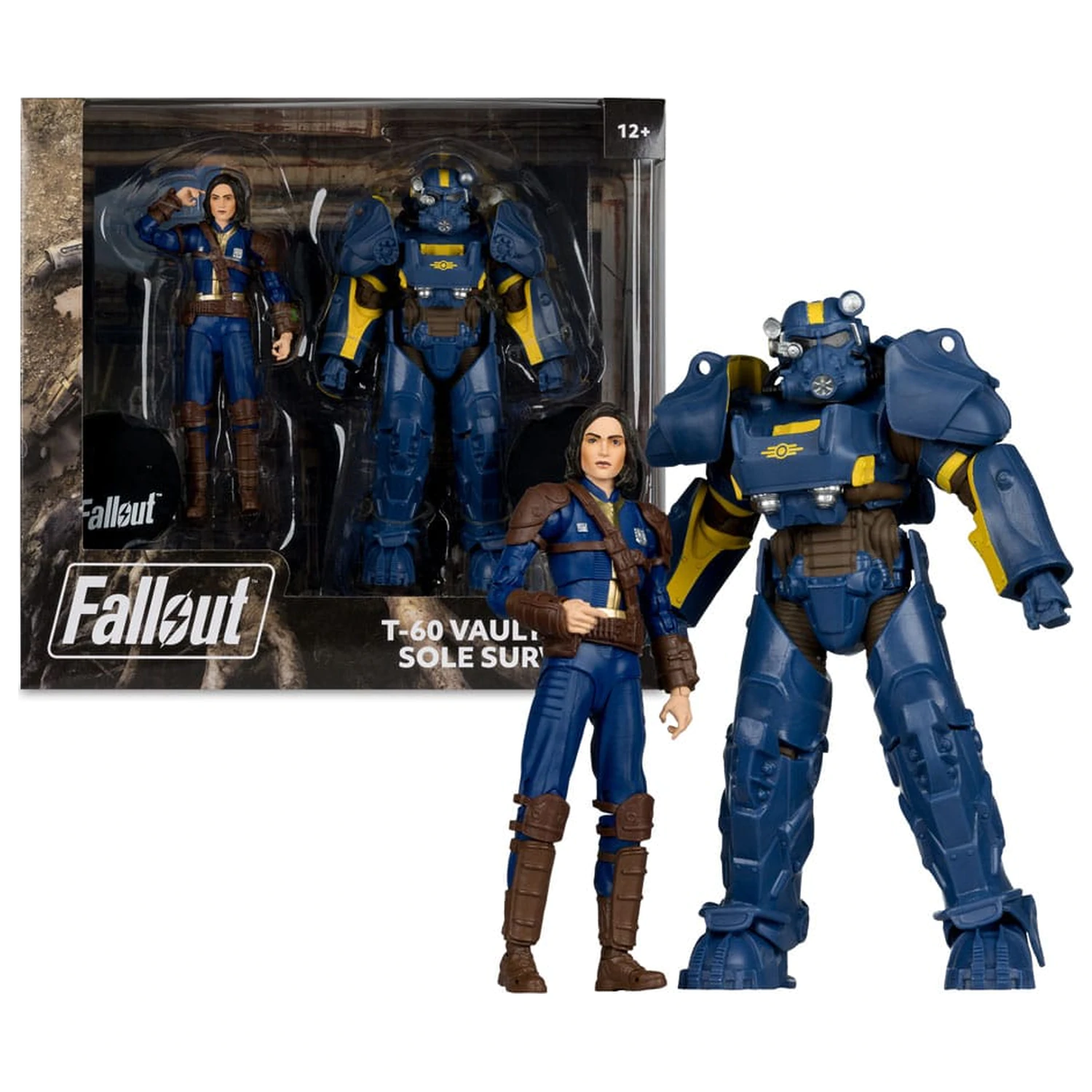 Fallout 4 kipić pakiranje od 2 komada T-60 Vault Tec & Sole Survivor 18 cm fotografija proizvoda