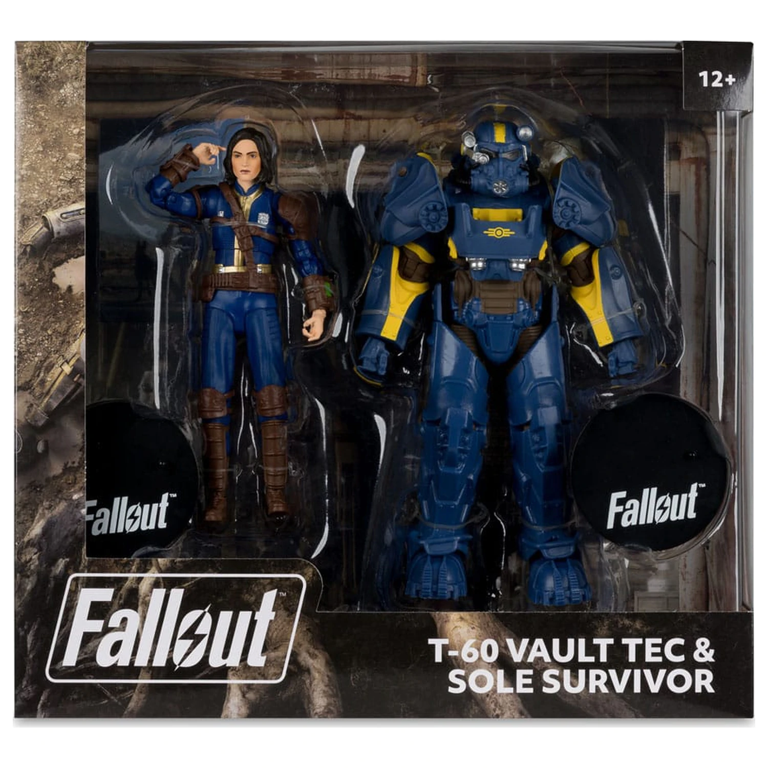 Fallout 4 kipić pakiranje od 2 komada T-60 Vault Tec & Sole Survivor 18 cm fotografija proizvoda