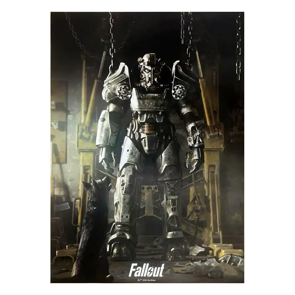 Fallout 4 Art Print Power Armor 30 x 40 cm - neuokvireno fotografija proizvoda