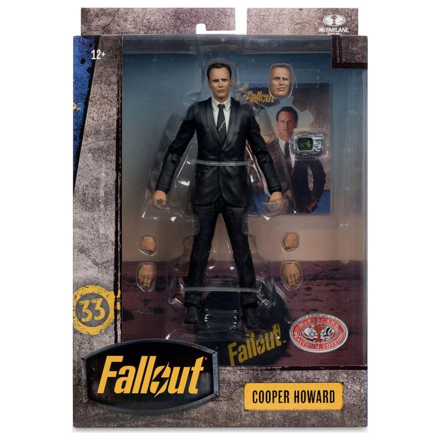 Fallout Akcijska figura Cooper Howard (Red Platinum Edition) 17 cm fotografija proizvoda