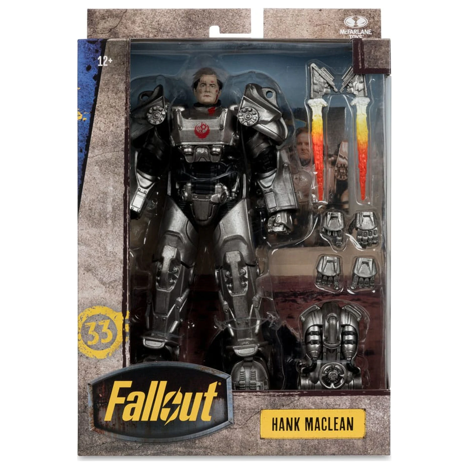 Fallout akcijska figura Hank MacLean 19 cm fotografija proizvoda