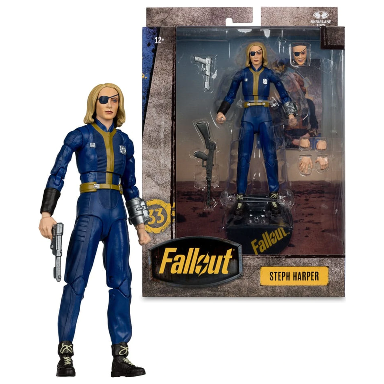 Fallout Akcijska figura Steph Harper 16 cm fotografija proizvoda