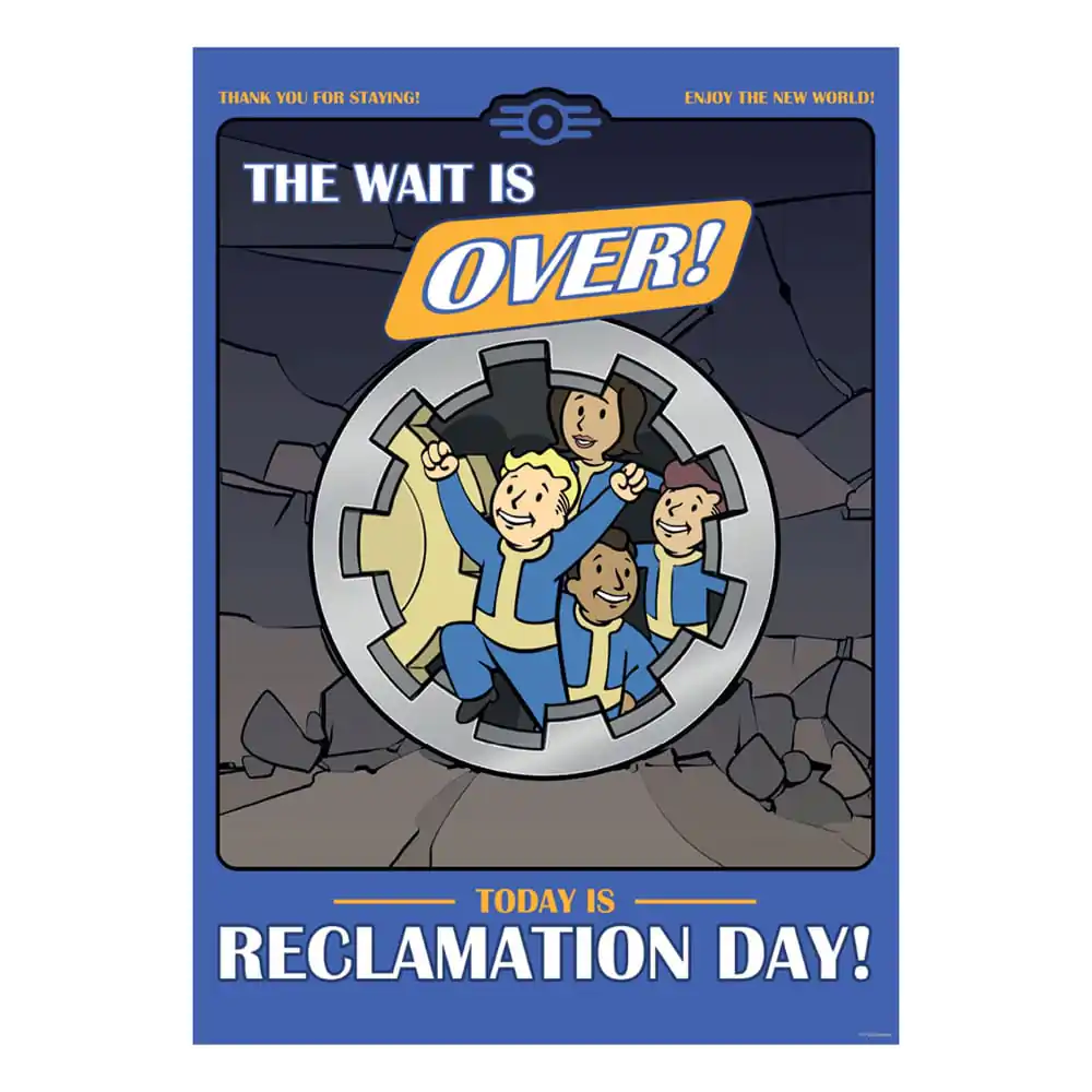 Fallout Art Print Reclamation Day ograničeno izdanje 42 x 30 cm fotografija proizvoda