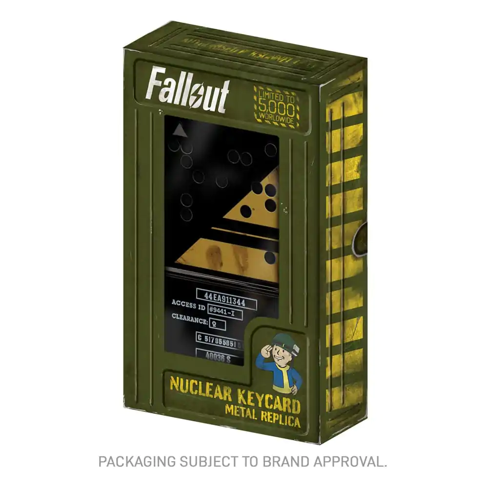 Fallout Eternal Replika Nuklearne Kartice s Ključem Limited Edition fotografija proizvoda