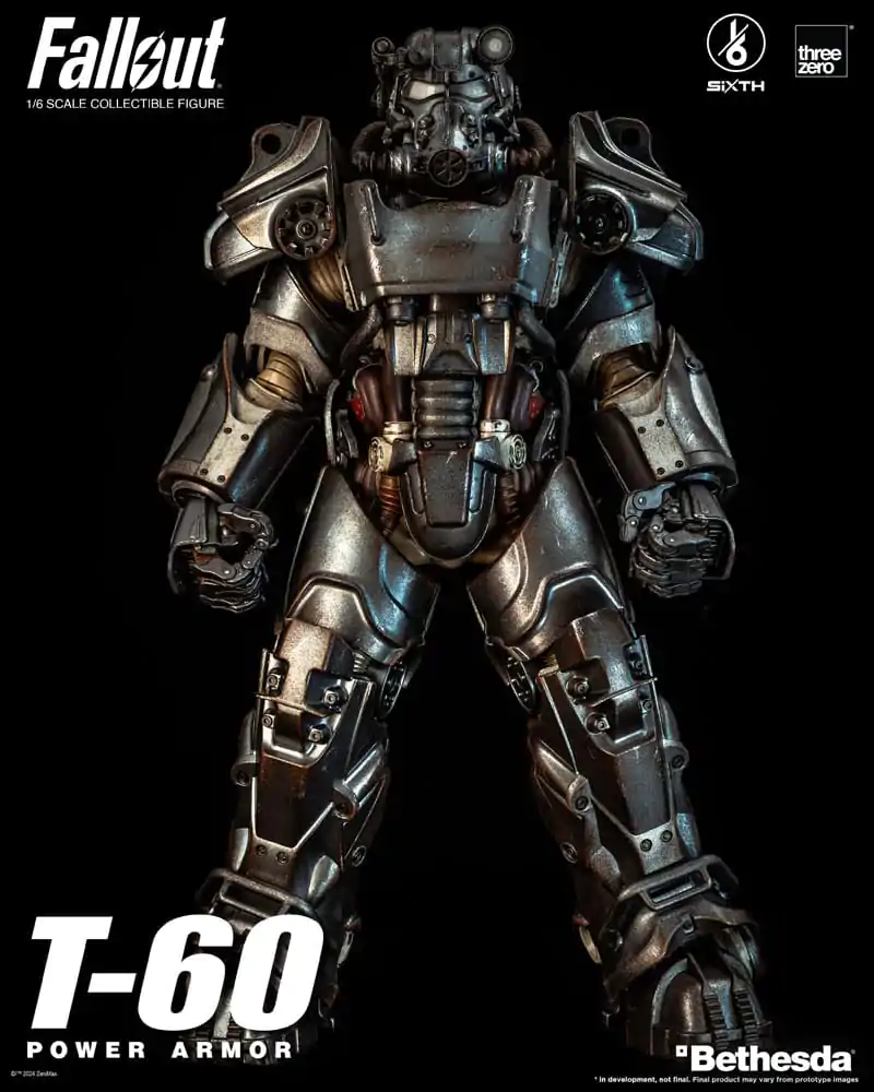 Fallout FigZero akcijska figura 1/6 T-60 Power Armor 37 cm fotografija proizvoda