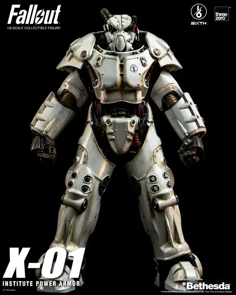 Fallout FigZero Action Figure 1/6 X-01 Institute Power Armor 37 cm fotografija proizvoda