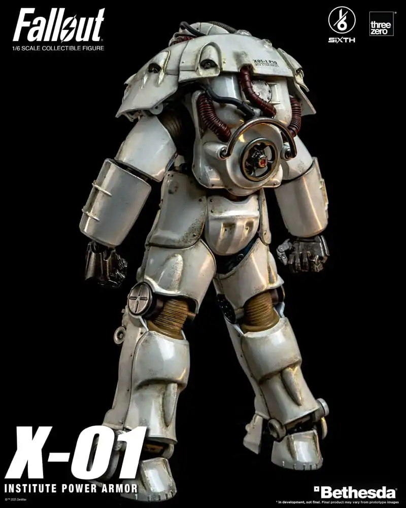 Fallout FigZero Action Figure 1/6 X-01 Institute Power Armor 37 cm fotografija proizvoda
