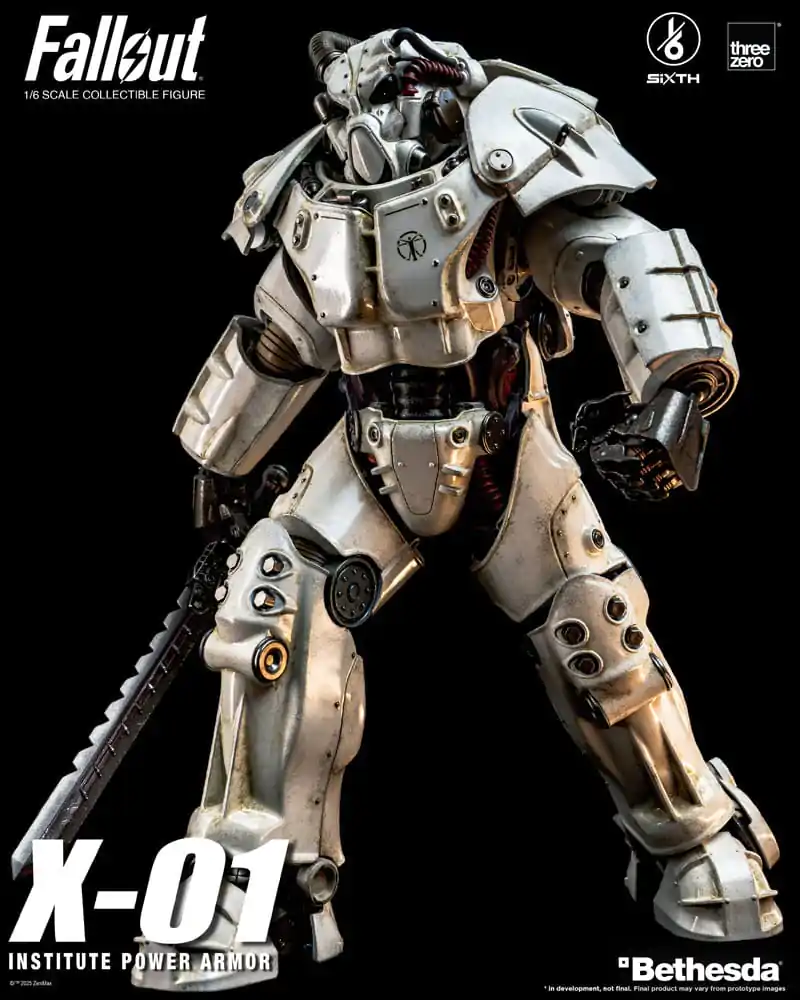 Fallout FigZero Action Figure 1/6 X-01 Institute Power Armor 37 cm fotografija proizvoda