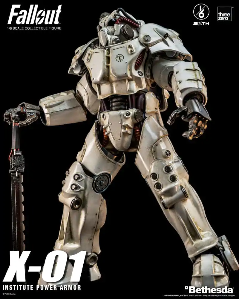 Fallout FigZero Action Figure 1/6 X-01 Institute Power Armor 37 cm fotografija proizvoda