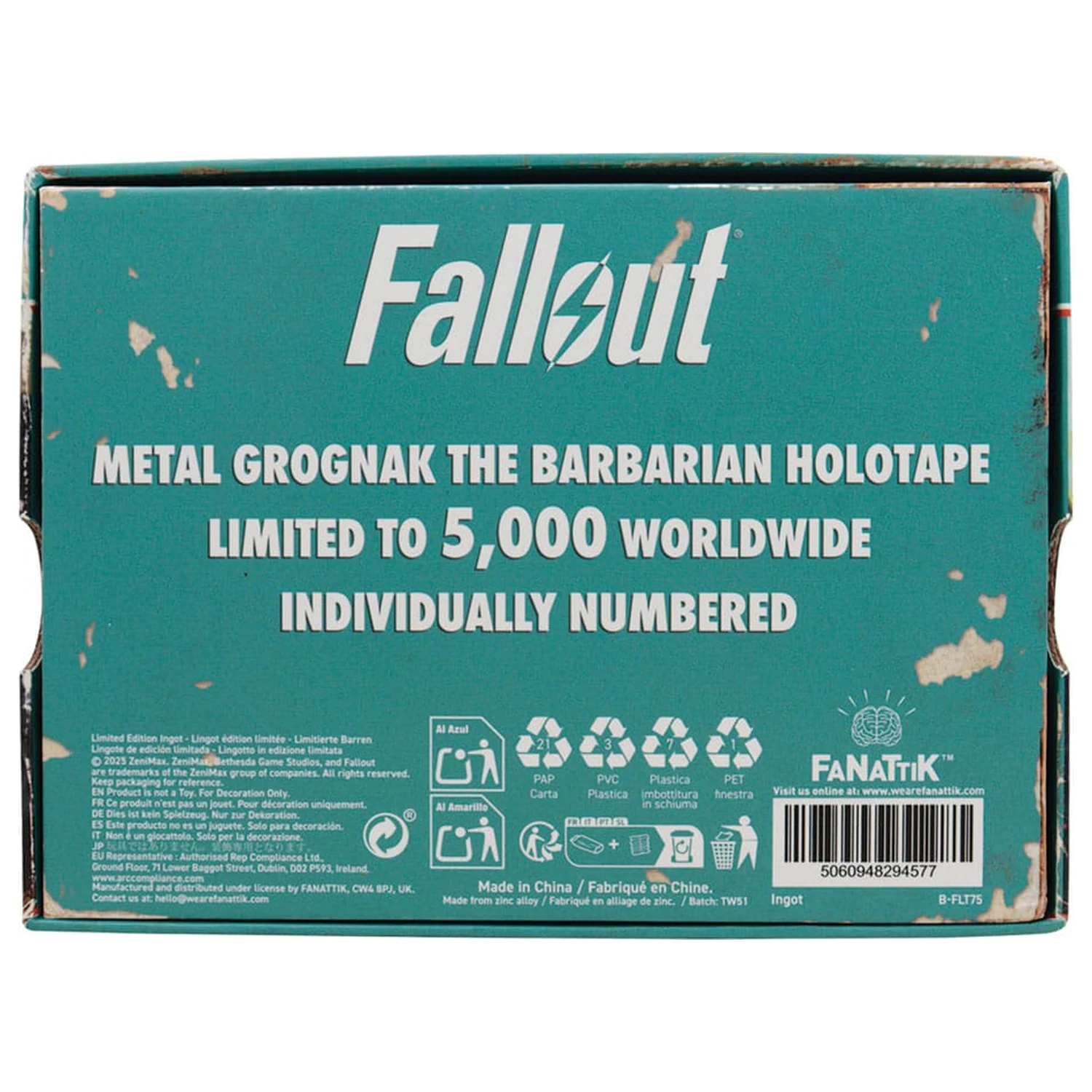 Fallout Replika Grognak the Barbarian Holotraka fotografija proizvoda