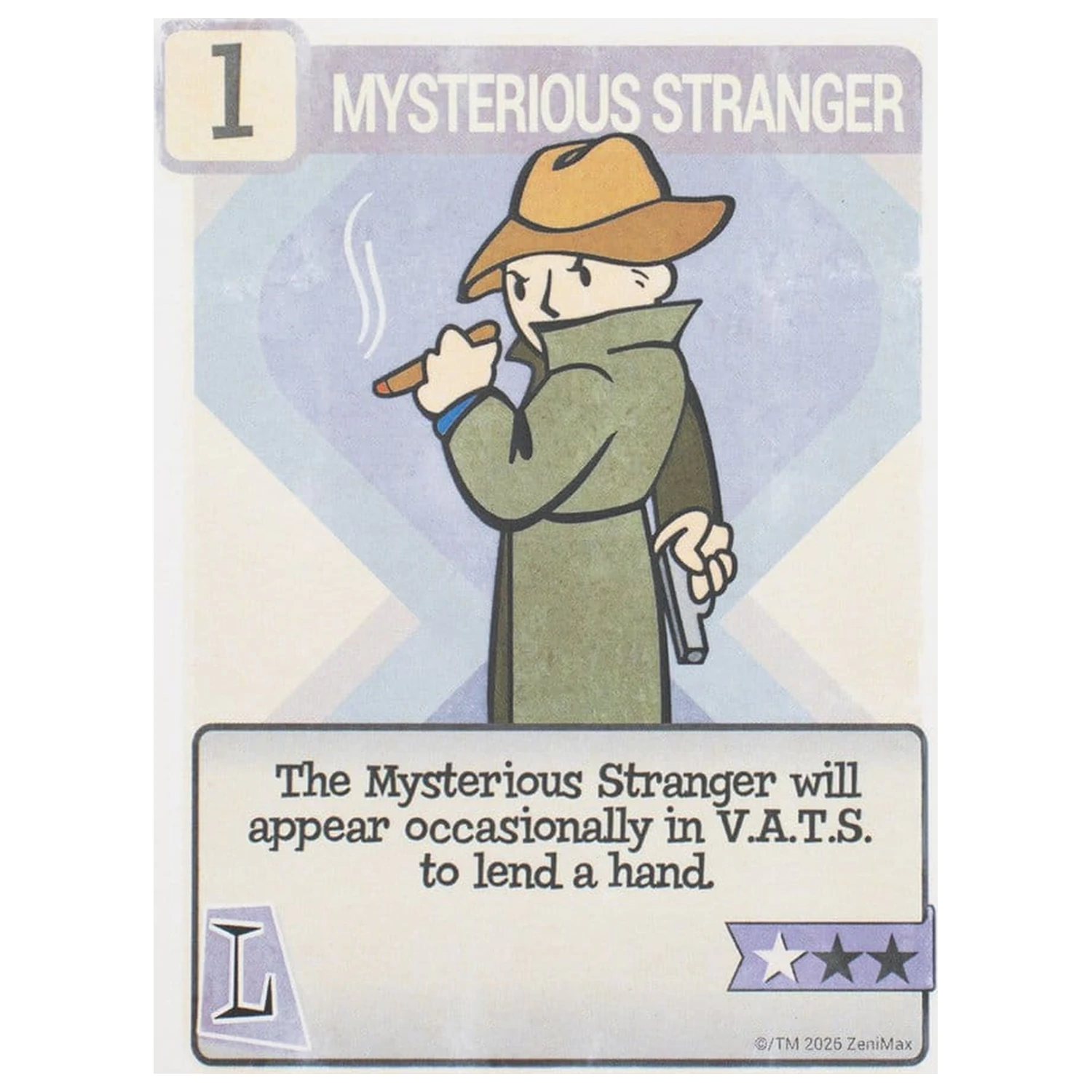 Fallout Ingot Pip-Boy ograničeno izdanje lentikularna Mysterious Stranger varijanta fotografija proizvoda