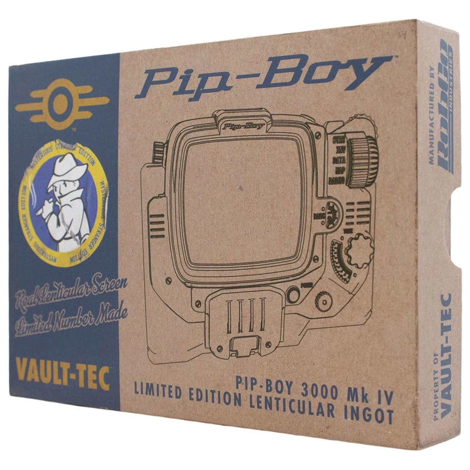Fallout Ingot Pip-Boy ograničeno izdanje lentikularna Mysterious Stranger varijanta fotografija proizvoda