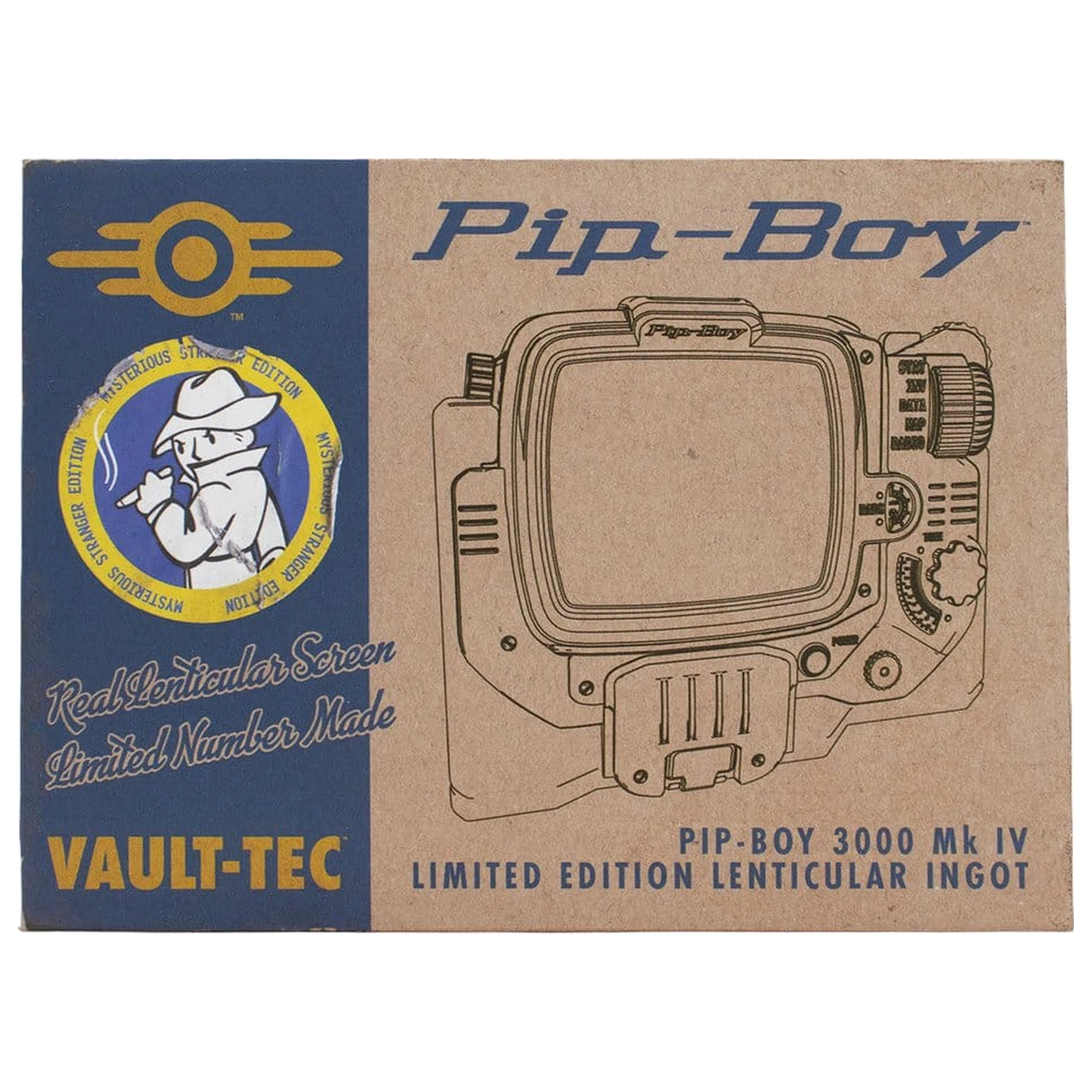 Fallout Ingot Pip-Boy ograničeno izdanje lentikularna Mysterious Stranger varijanta fotografija proizvoda