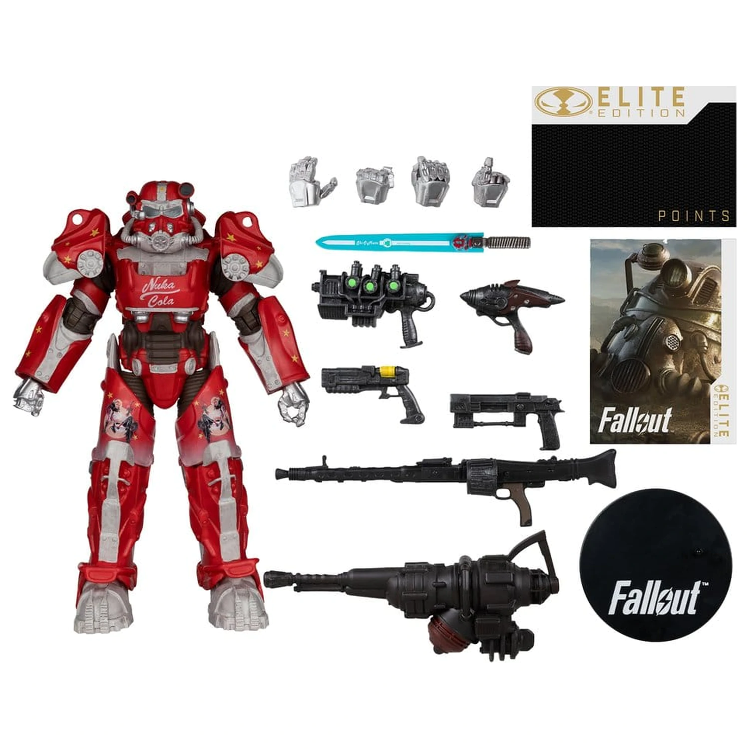 Fallout McFarlane Elite Edition Akcijska figura Fallout 76 Nuka Cola T-60 (Gold Label) 19 cm fotografija proizvoda
