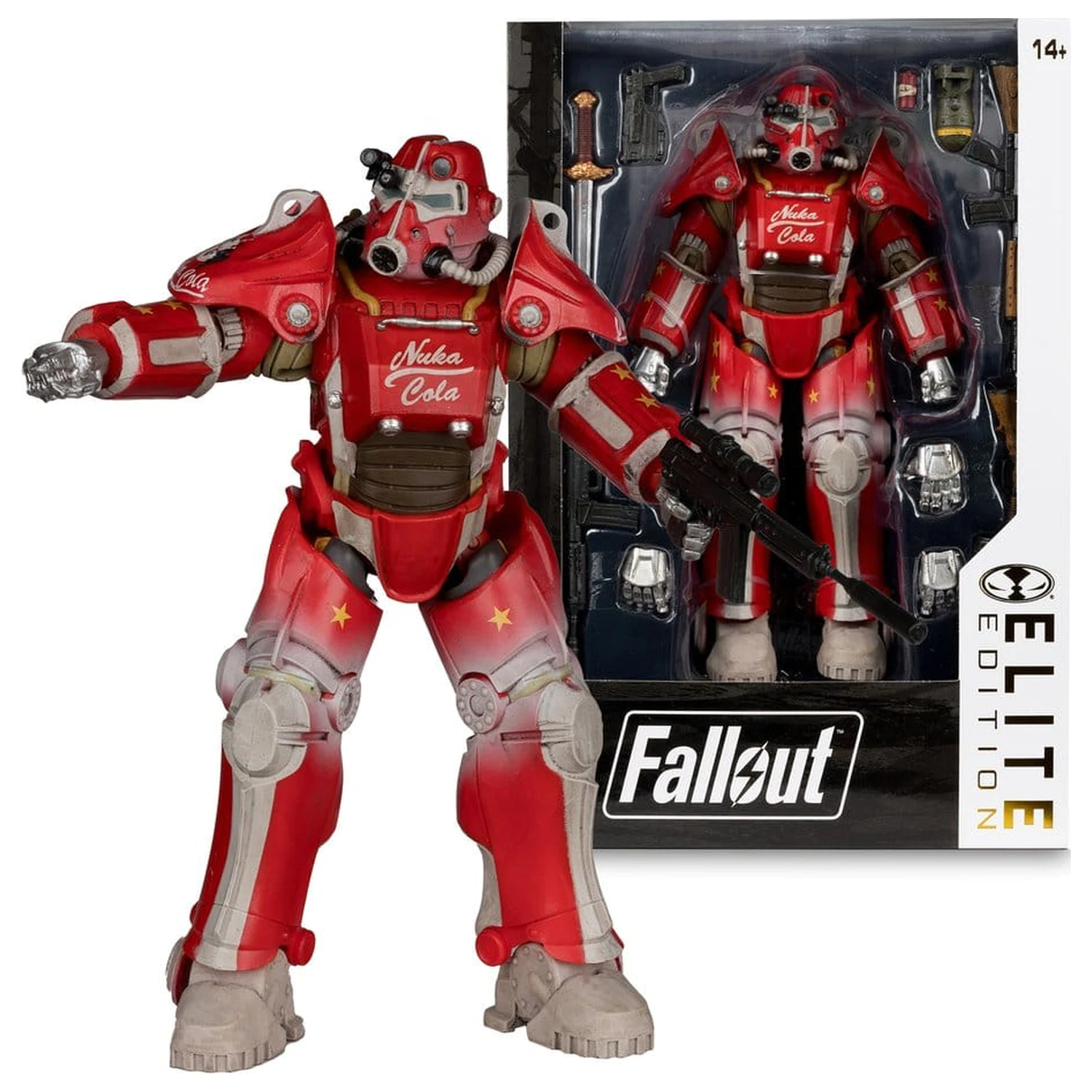 Fallout McFarlane Elite Edition Deluxe akcijska figura T-45B Nuka Cola 20 cm fotografija proizvoda