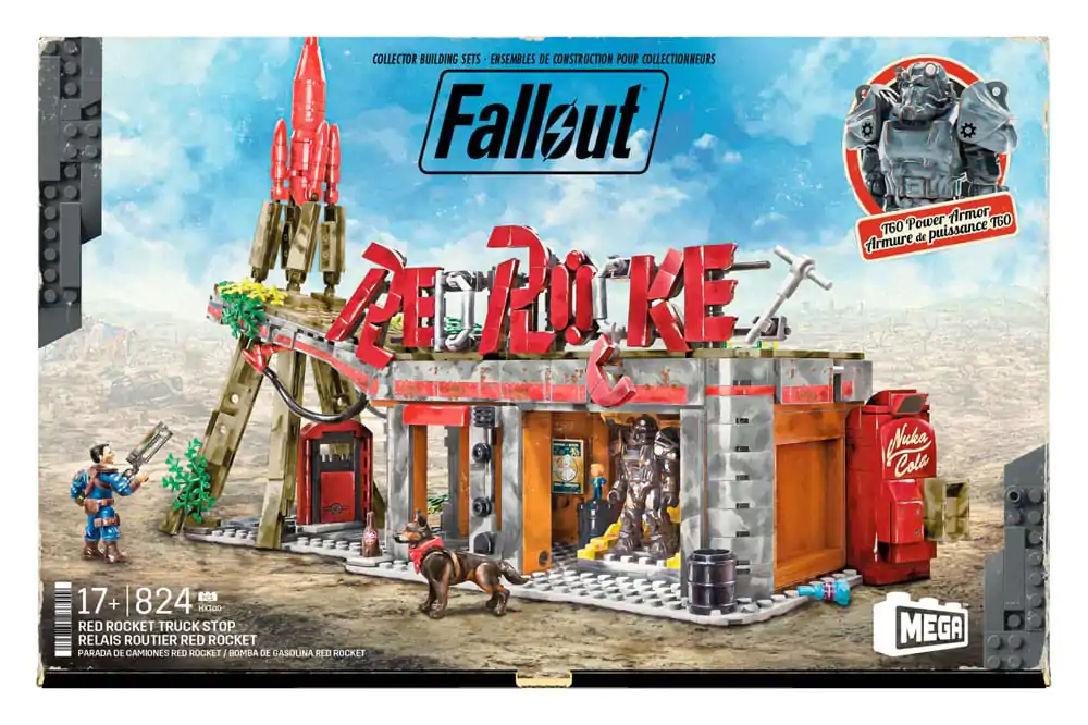 Fallout MEGA Construction Set Crvena Raketa Kamionska Postaja fotografija proizvoda