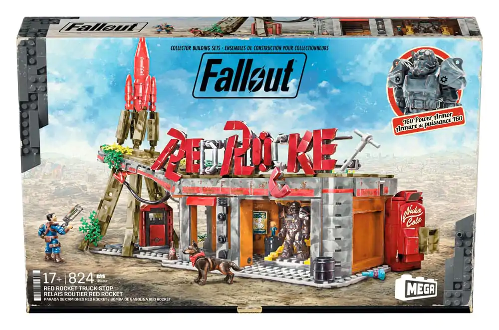 Fallout MEGA Construction Set Crvena Raketa Kamionska Postaja fotografija proizvoda