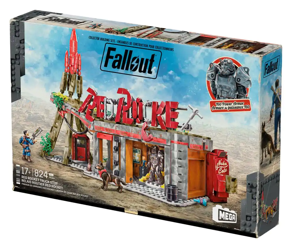 Fallout MEGA Construction Set Crvena Raketa Kamionska Postaja fotografija proizvoda