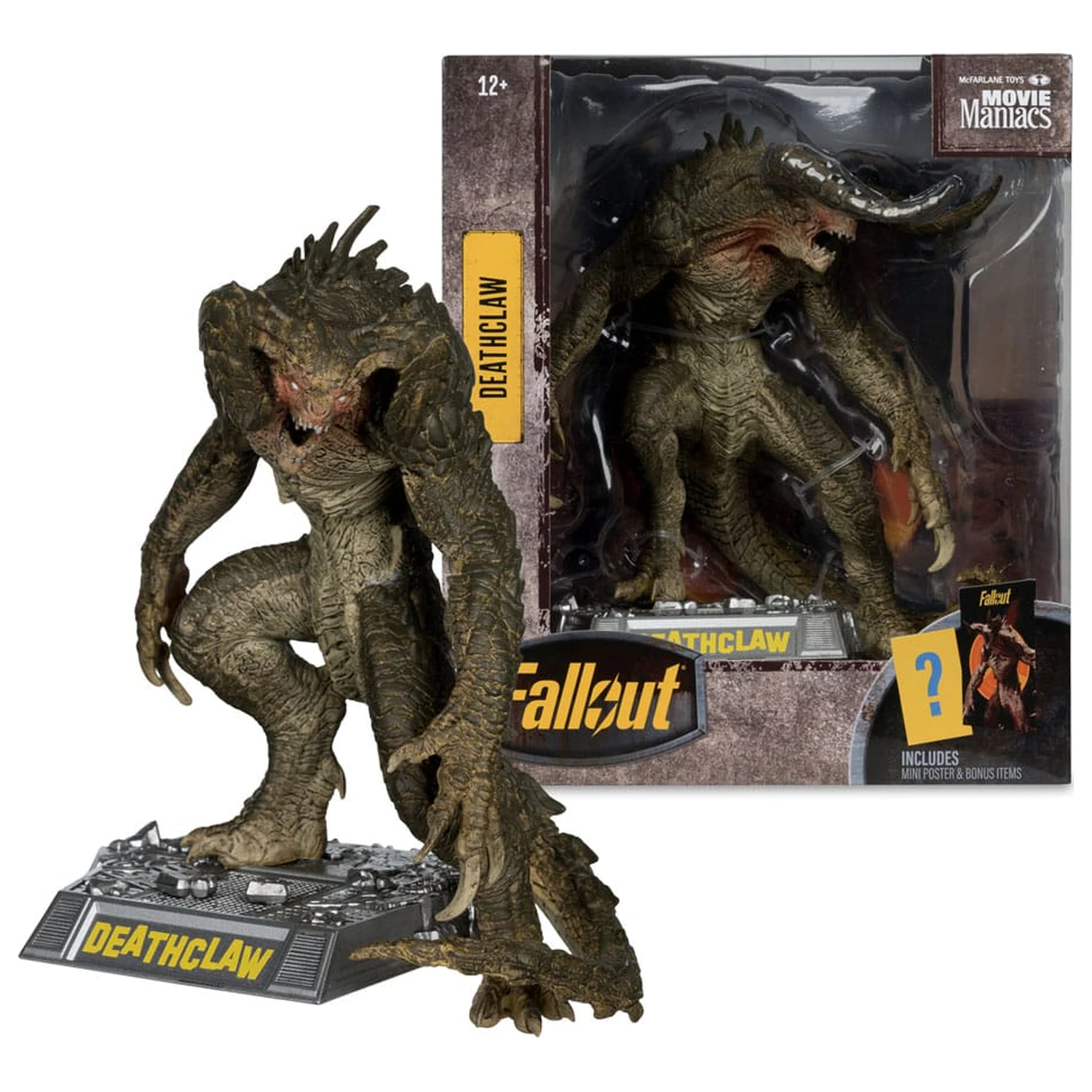 Fallout Movie Maniacs akcijska figura Deathclaw (sezona 2) 19 cm fotografija proizvoda