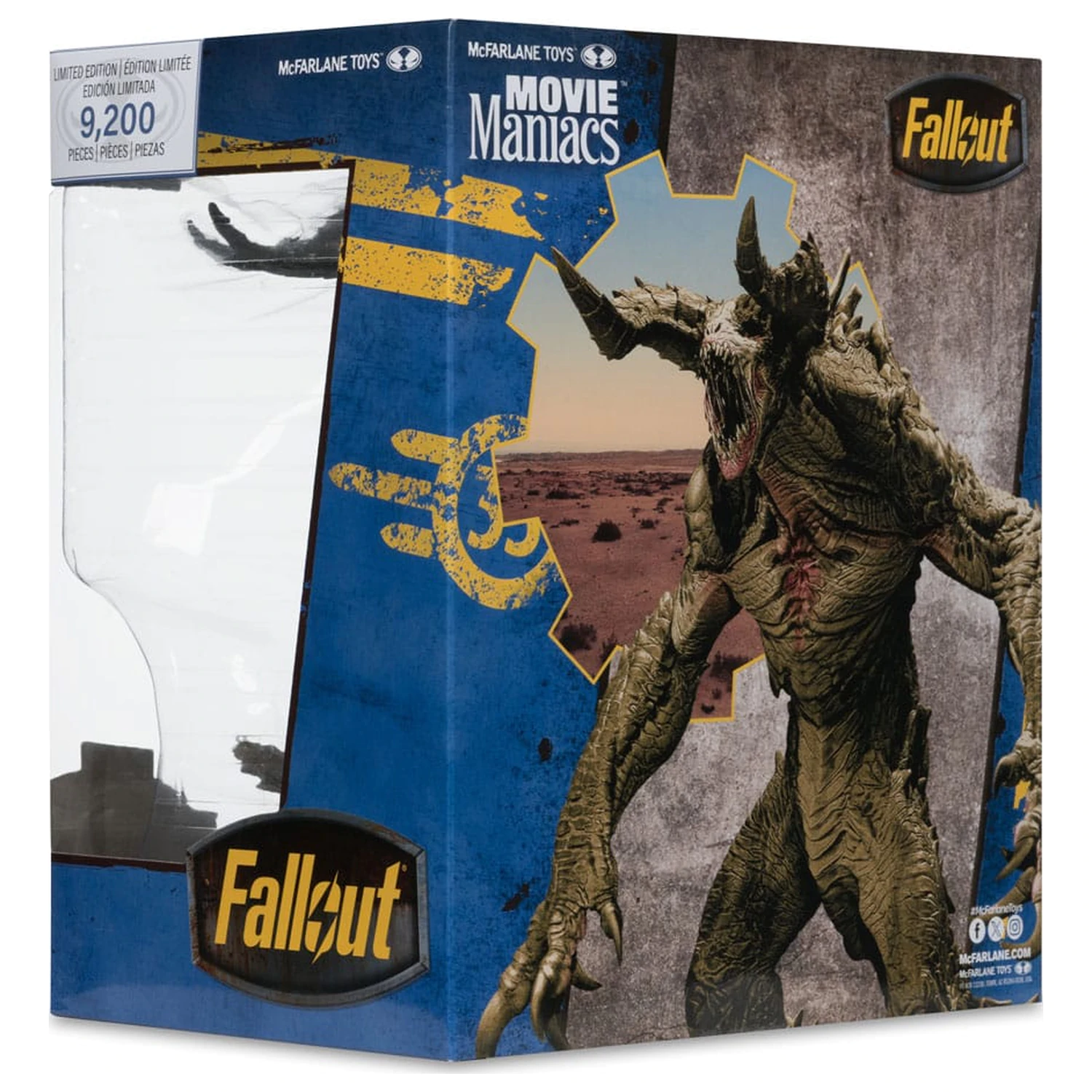 Fallout Movie Maniacs akcijska figura Deathclaw (sezona 2) 19 cm fotografija proizvoda