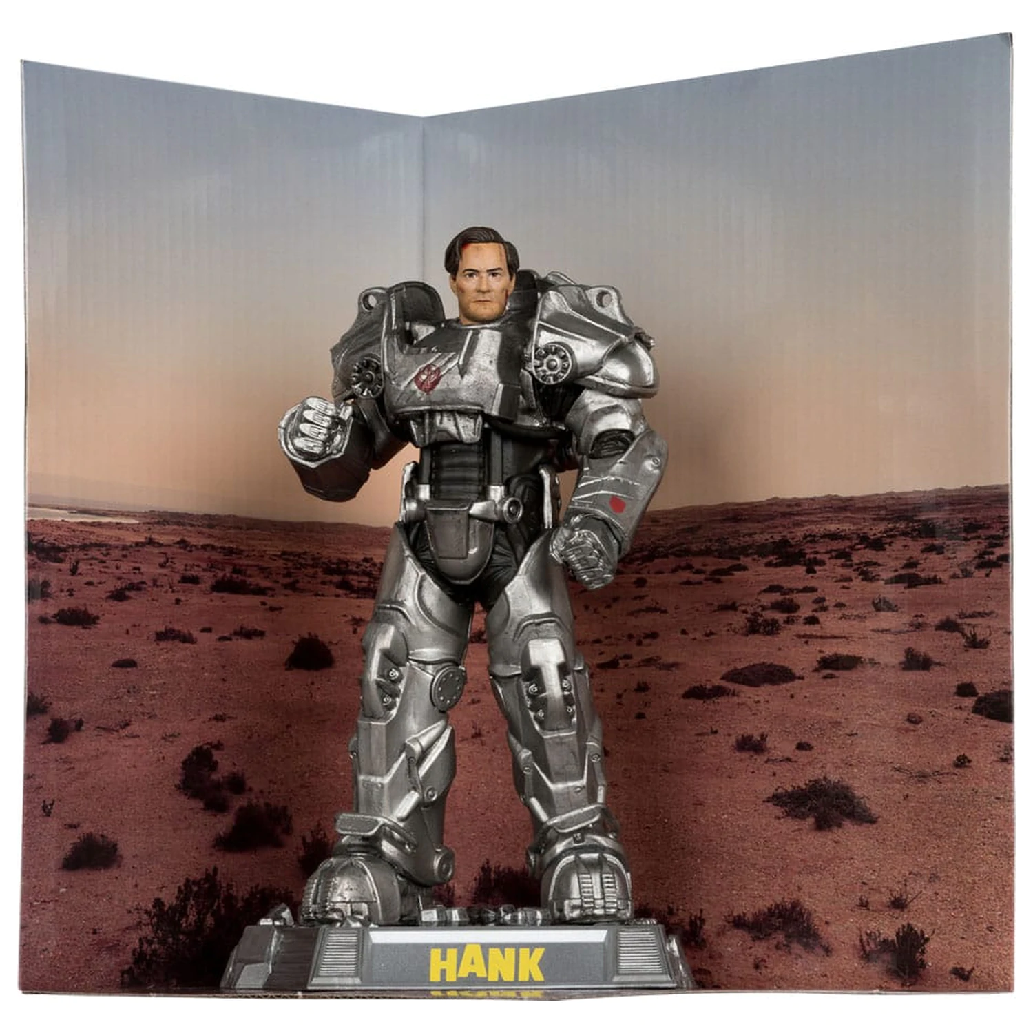 Fallout Movie Maniacs akcijska figura Hank Maclean (Season 2) (Red Platinum Edition) 17 cm fotografija proizvoda
