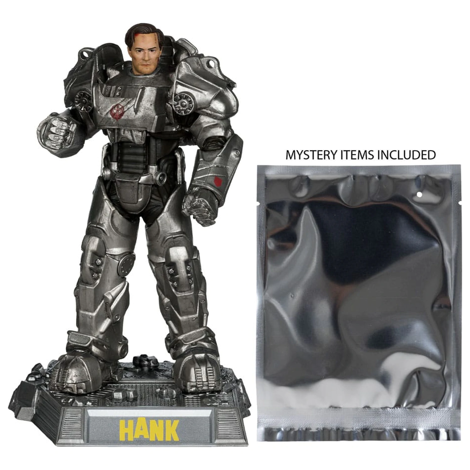 Fallout Movie Maniacs akcijska figura Hank Maclean (Season 2) (Red Platinum Edition) 17 cm fotografija proizvoda