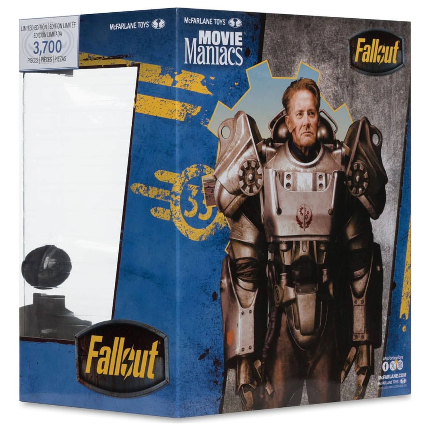 Fallout Movie Maniacs akcijska figura Hank Maclean (Season 2) (Red Platinum Edition) 17 cm fotografija proizvoda