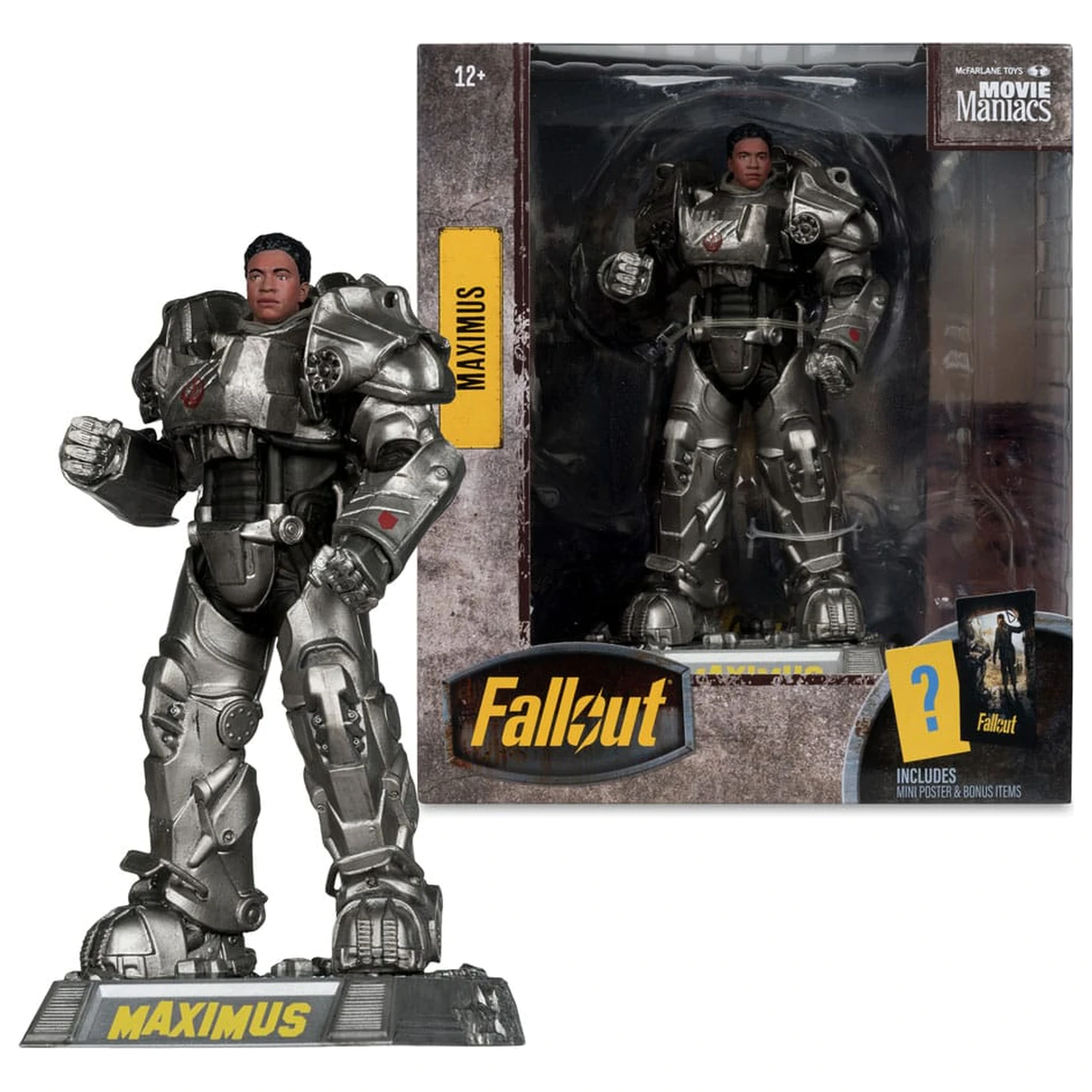 Fallout Movie Maniacs Action figura Maximus (Season 2) 17 cm fotografija proizvoda