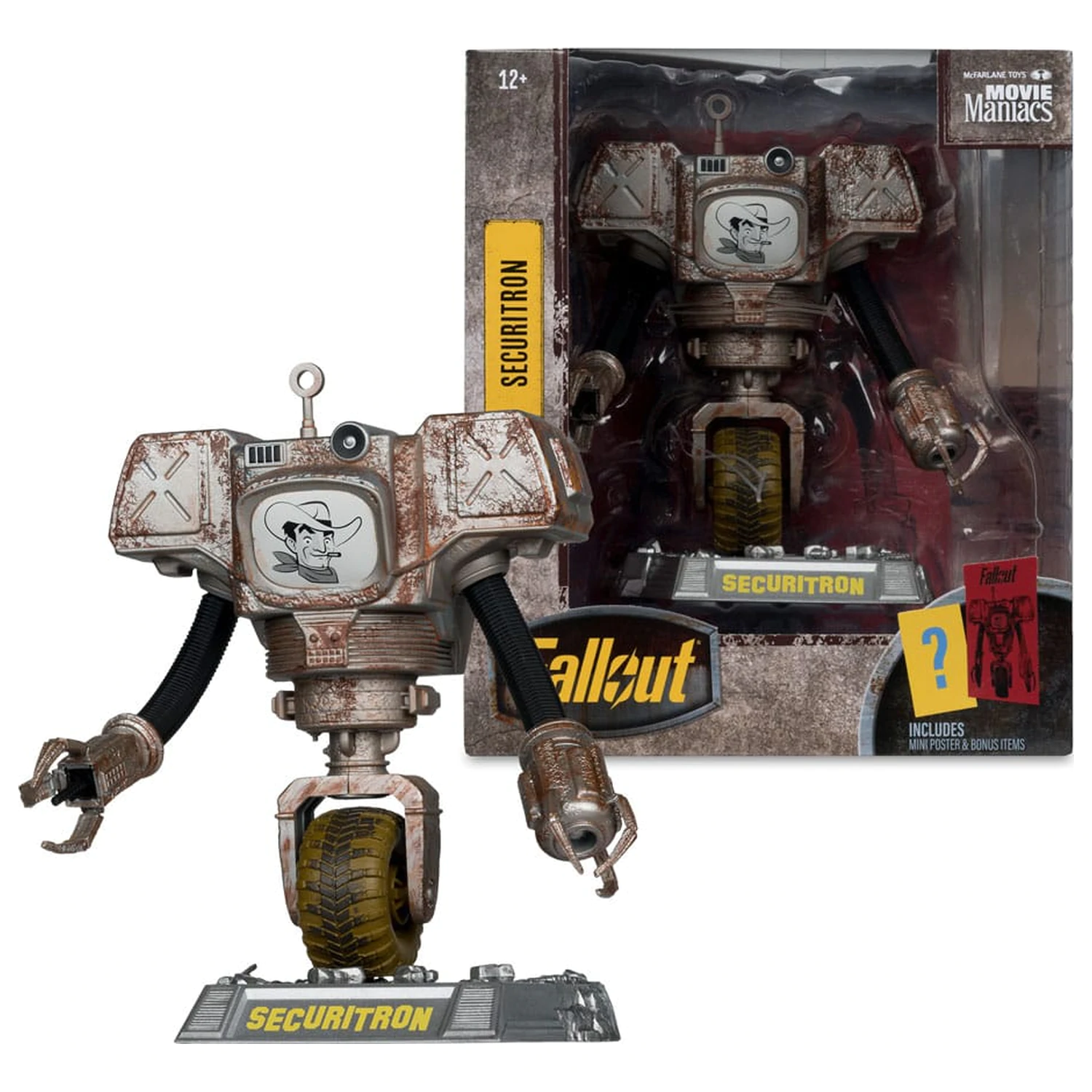Fallout Movie Maniacs akcijska figura Securitron (2. sezona) 15 cm fotografija proizvoda