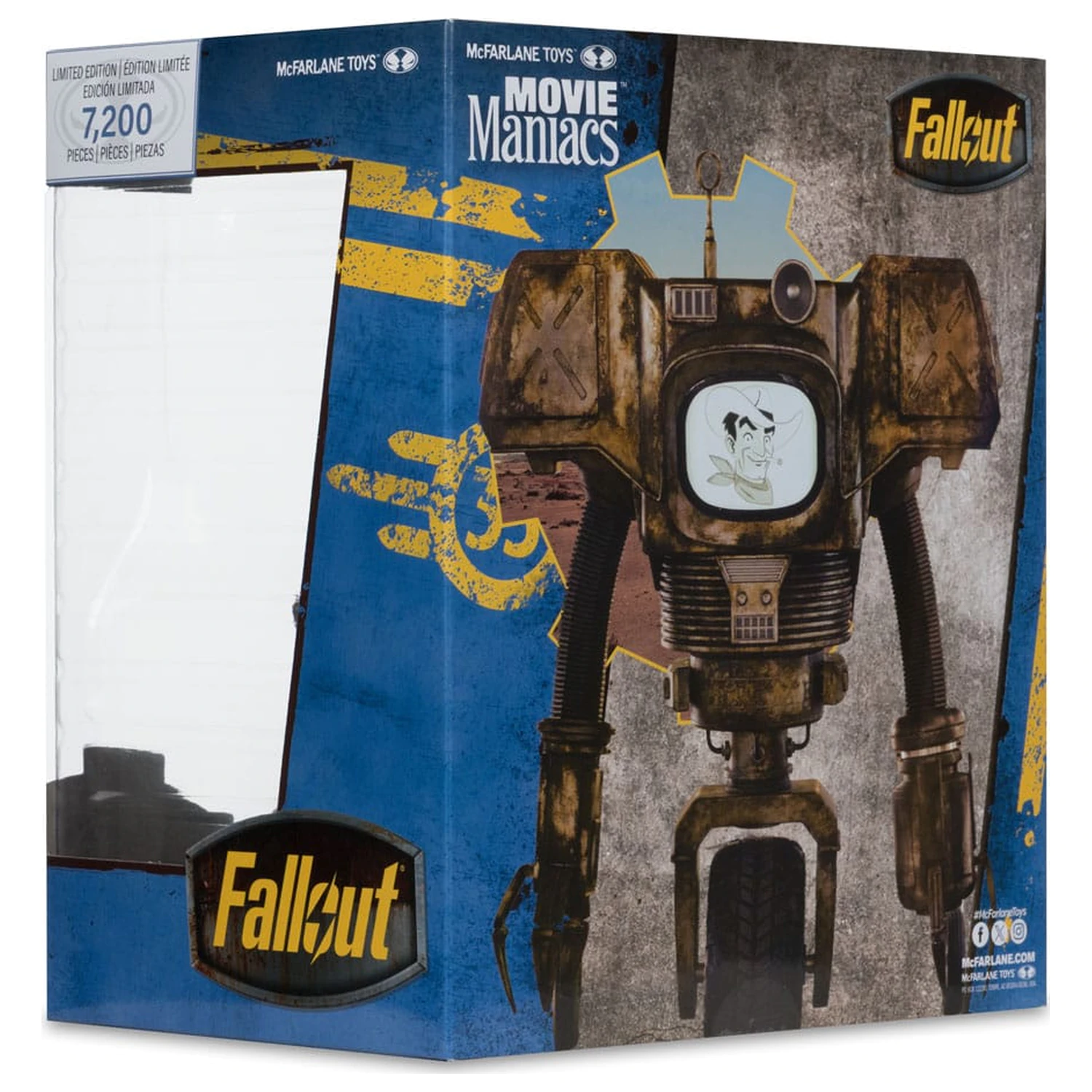 Fallout Movie Maniacs akcijska figura Securitron (2. sezona) 15 cm fotografija proizvoda