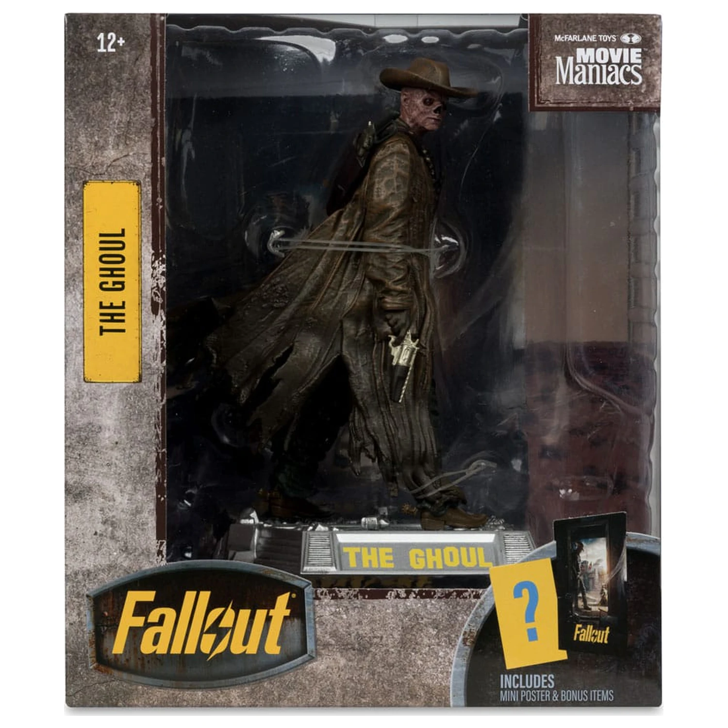 Fallout Movie Maniacs akcijska figura The Ghoul (2. sezona) 17 cm fotografija proizvoda
