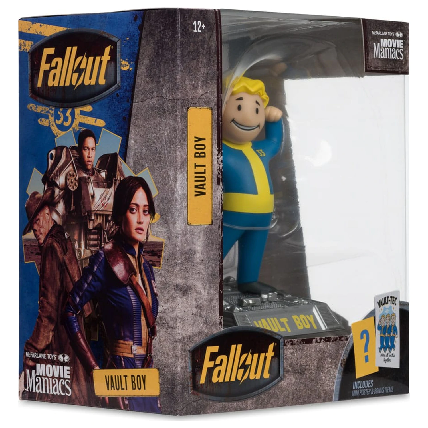 Fallout Movie Maniacs akcijska figura Vault Boy verzija 1 14 cm fotografija proizvoda